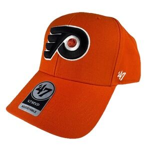 '47 Philadelphia Flyers Hat Cap 1974 1975 Stanley Cup Champs Snapback MVP - New